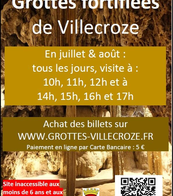OUVERTURE des GROTTES