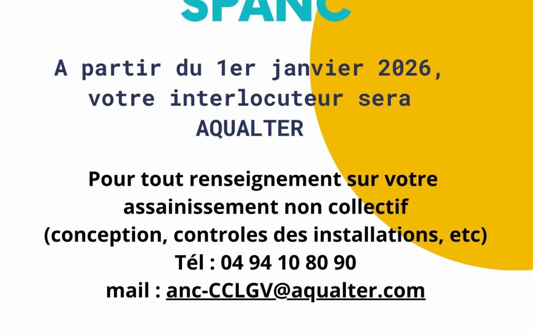 Changement de prestataire SPANC