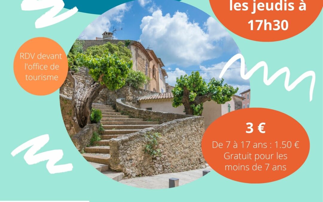 Visites guidées du village