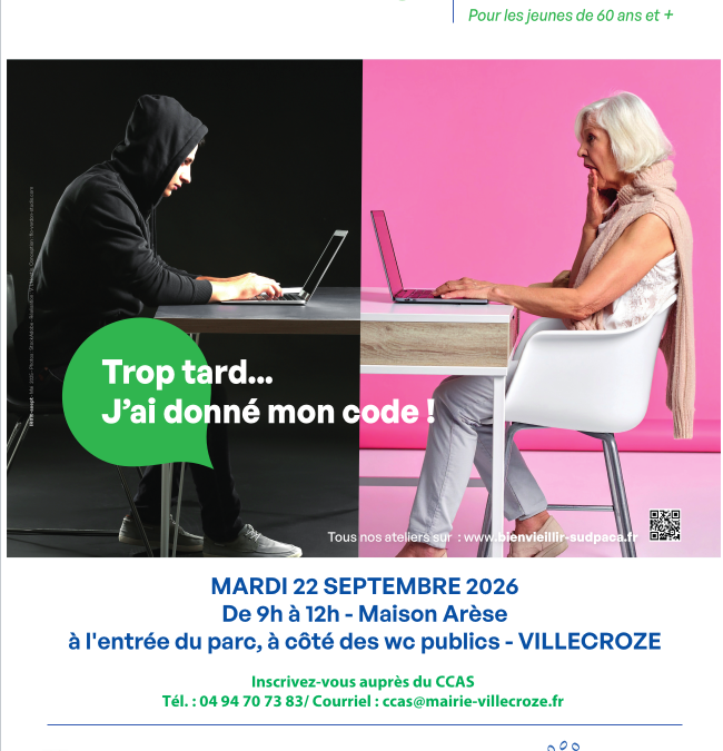 Atelier Fraudes et Arnaques