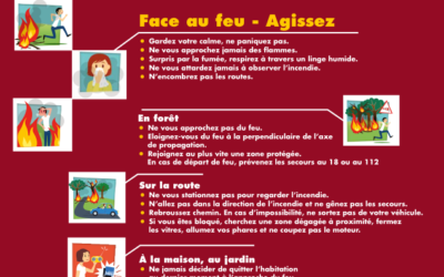 FACE au FEU : CONSEILS et PRÉVENTION