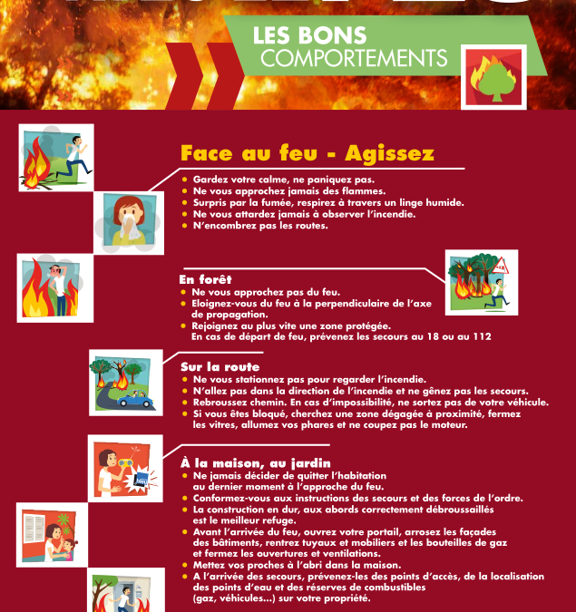 FACE au FEU : CONSEILS et PRÉVENTION