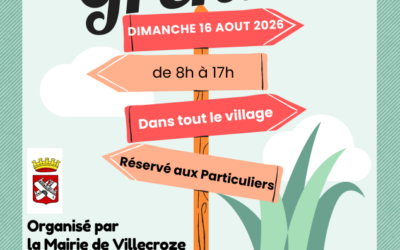 Inscriptions pour le vide-greniers d’août