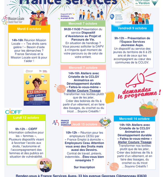 Journées France Services
