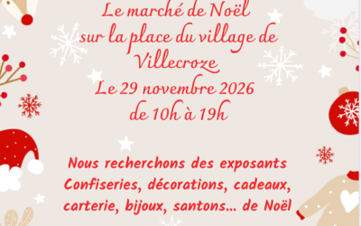 MARCHÉ de NOËL : appel à exposants